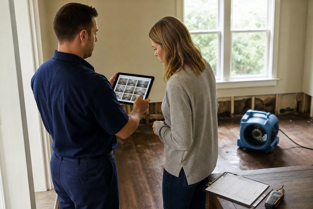Insurance claim documentation for East New York property restoration